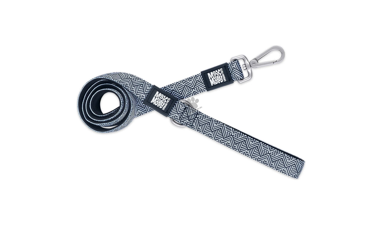 Max Molly Short Leash Mykonos Black - повод 120 см