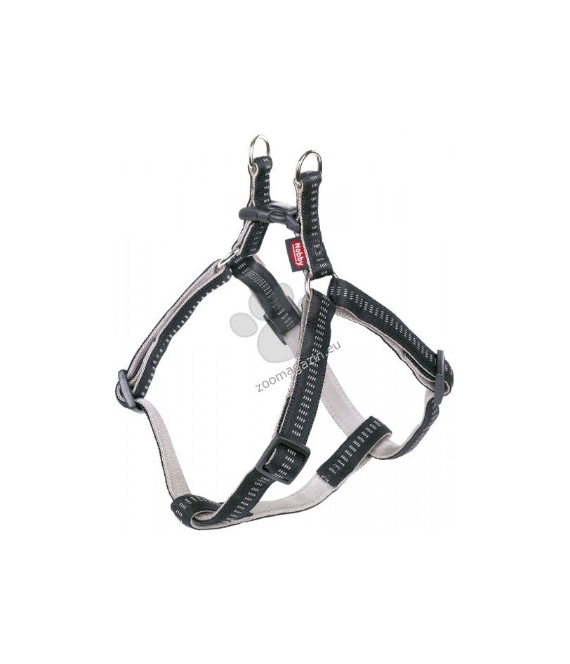 Nobby Soft Grip - нагръдник за кучета с обиколка на гърдите 40-56 см. / 15 мм.  черен