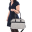 Flamingo Carrying Bag Justine Light Grey - чанта от плат за кучета, светлосив 44 / 23 / 32 см