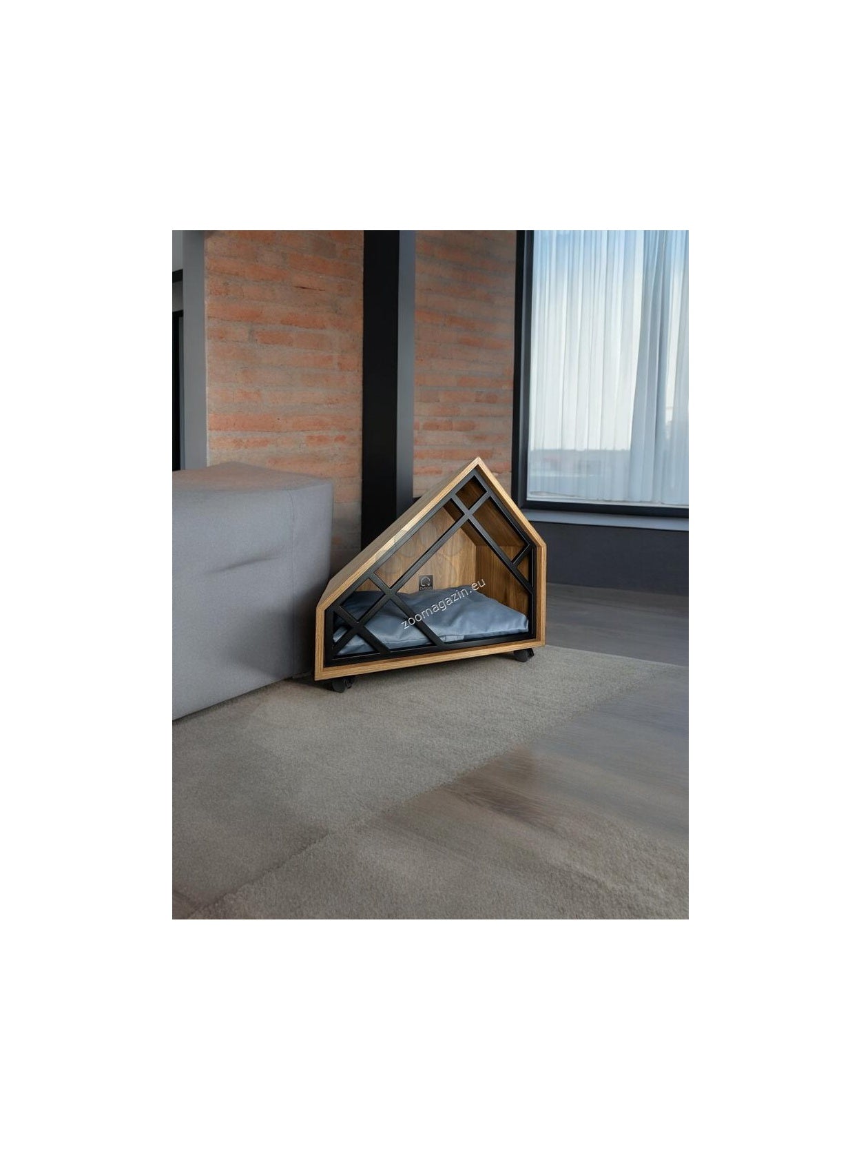 Cadoo Taiharuru Caramel Oak - луксозна къщичка за домашни любимци 60 / 70 / 48