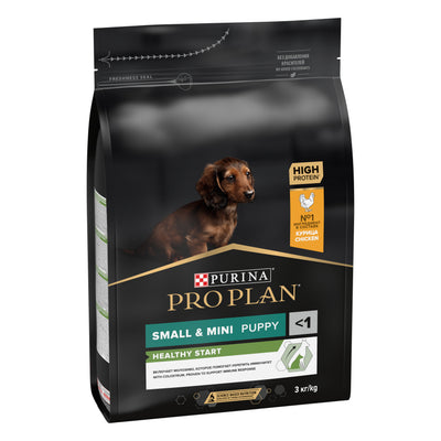 Pro Plan Puppy Small Mini - с пилешко месо, за кучета мини и малки породи до 10 кг., и възраст до 12 месеца