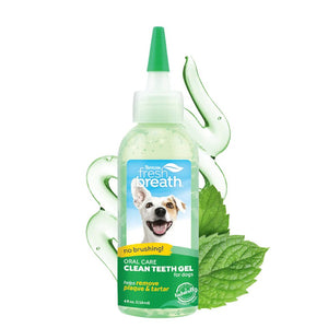 Tropiclean Clean Teeth Oral Care Gel - гел за премахване на зъбна плака и зъбен камък 118 мл.