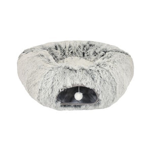 Nayeco Relax Donut Cradle with Tunnel - легло с тунел за котки 80 / 80 / 25 см