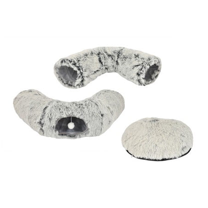 Nayeco Relax Donut Cradle with Tunnel - легло с тунел за котки 80 / 80 / 25 см