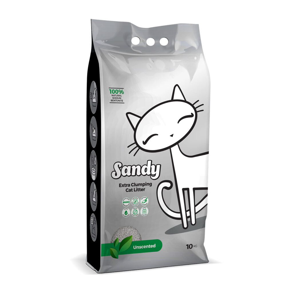 Sandy Unscented - бентонитова постелка без аромат