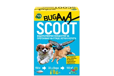 Scoot - репелент за птици, кучета и котки 150 гр.