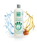 Menforsan Silk Protein and Argan Oil Shampoo - шампоан с протеин от коприва и арганово масло, за много мръсна, суха и повредена козина 300 мл.