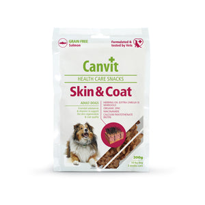Canvit Snack Skin and Coat - кучешко лакомство за кожа и козина 200 гр