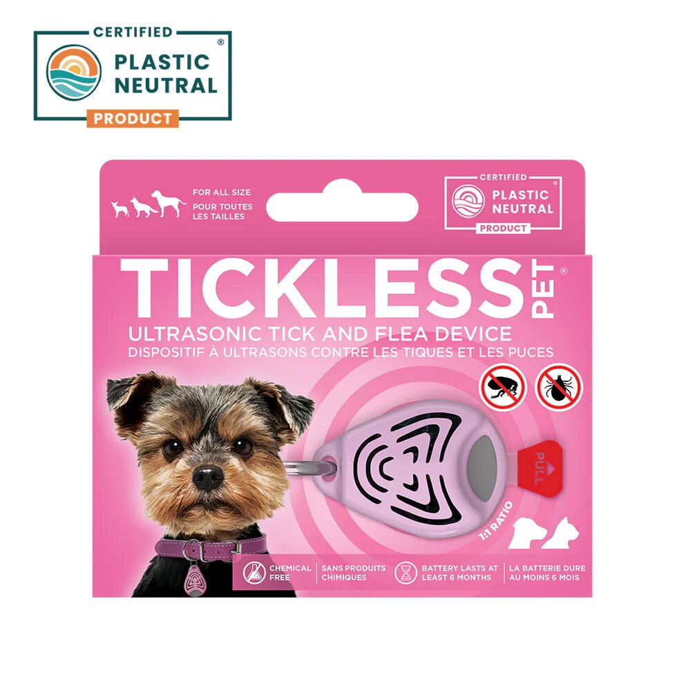 TickLess Ultrasonic Pet - електронен уред за предпазване от бълхи и кърлежи