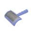 Tauro Pro Line Plastic Brush M - пластмасова четка с тънки и меки зъби 4 / 23 / 2 см, лилав