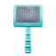Tauro Pro Line Brush L - пластмасова четка с тънки и меки зъби 17,5 / 10,6 / 6,2 см, зелен