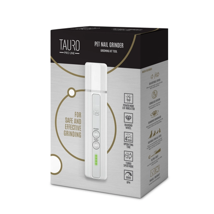 Tauro Pro Line Pet Nail Grinder - електрическа пила за нокти за домашни любимци