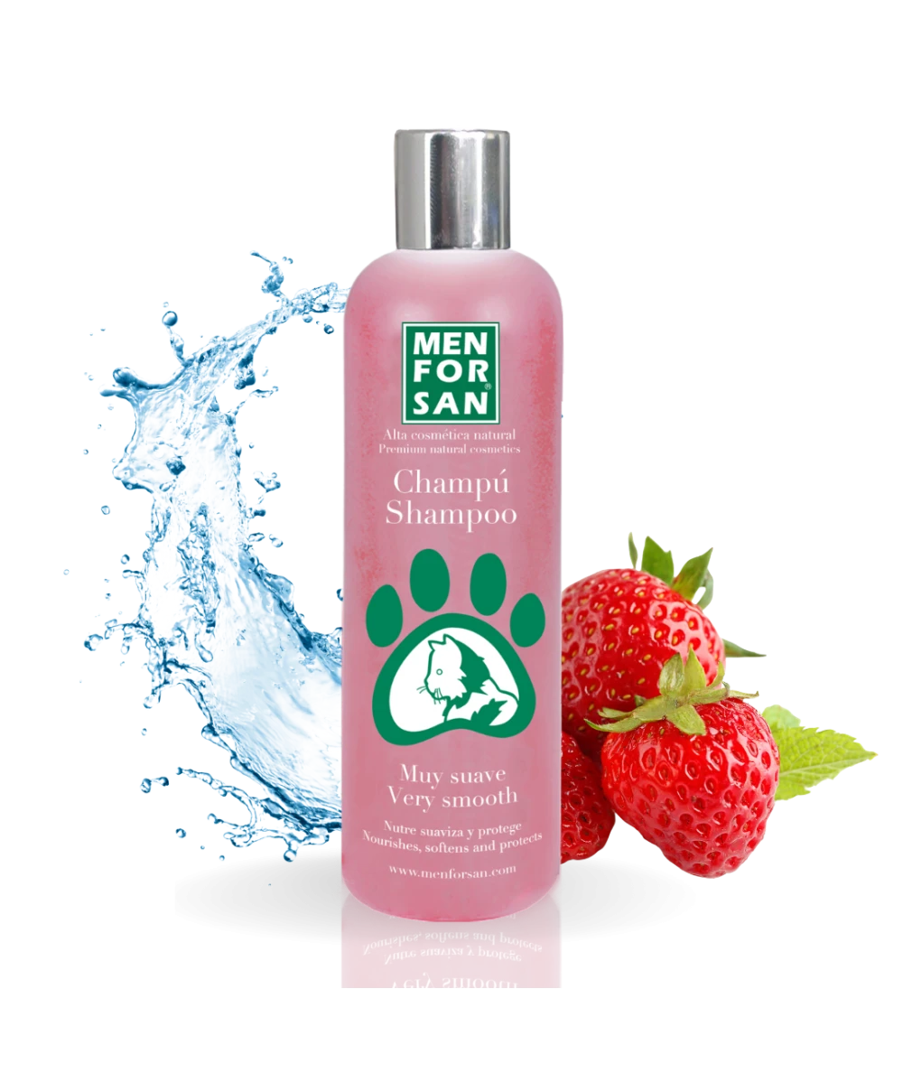 Menforsan Very Smooth Shampoo - котешки шампоан, подходящ за всички видове козина 300 мл.