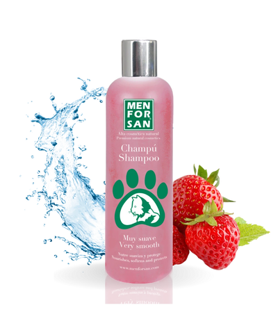 Menforsan Very Smooth Shampoo - котешки шампоан, подходящ за всички видове козина 300 мл.
