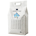 WeeLitter Plus - eco-friendly cat litter made from soy and tapioca, milkshake scented, 6 L