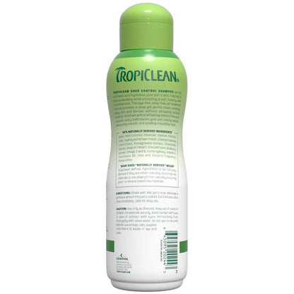 TropiClean Lime and Coconut Shed Control Shampoo - шампоан за кучета и котки 355 мл