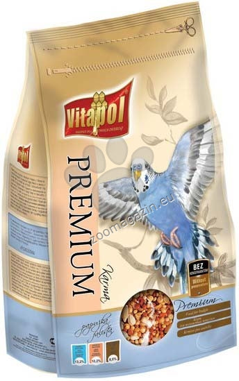 Vitapol Premium - основна храна за папагали 1 кг